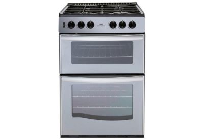 New World G55TT Gas Cooker - Silver.